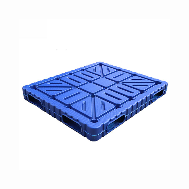 Double-sided blow molding pallet